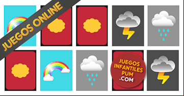 Juego de memoria infantil online y memotest gratis para ni