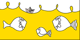 Dibujos para colorear y pintar peces