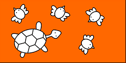 dibujos para colorear y pintar tortugas